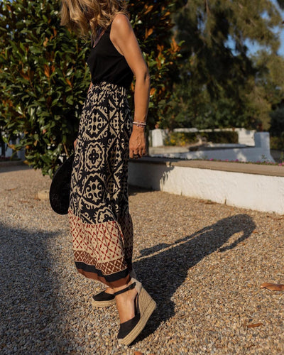 Cassey - Boho Maxi Nederdel
