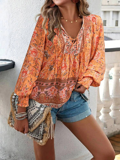 Helena - Boheme Blomster Top