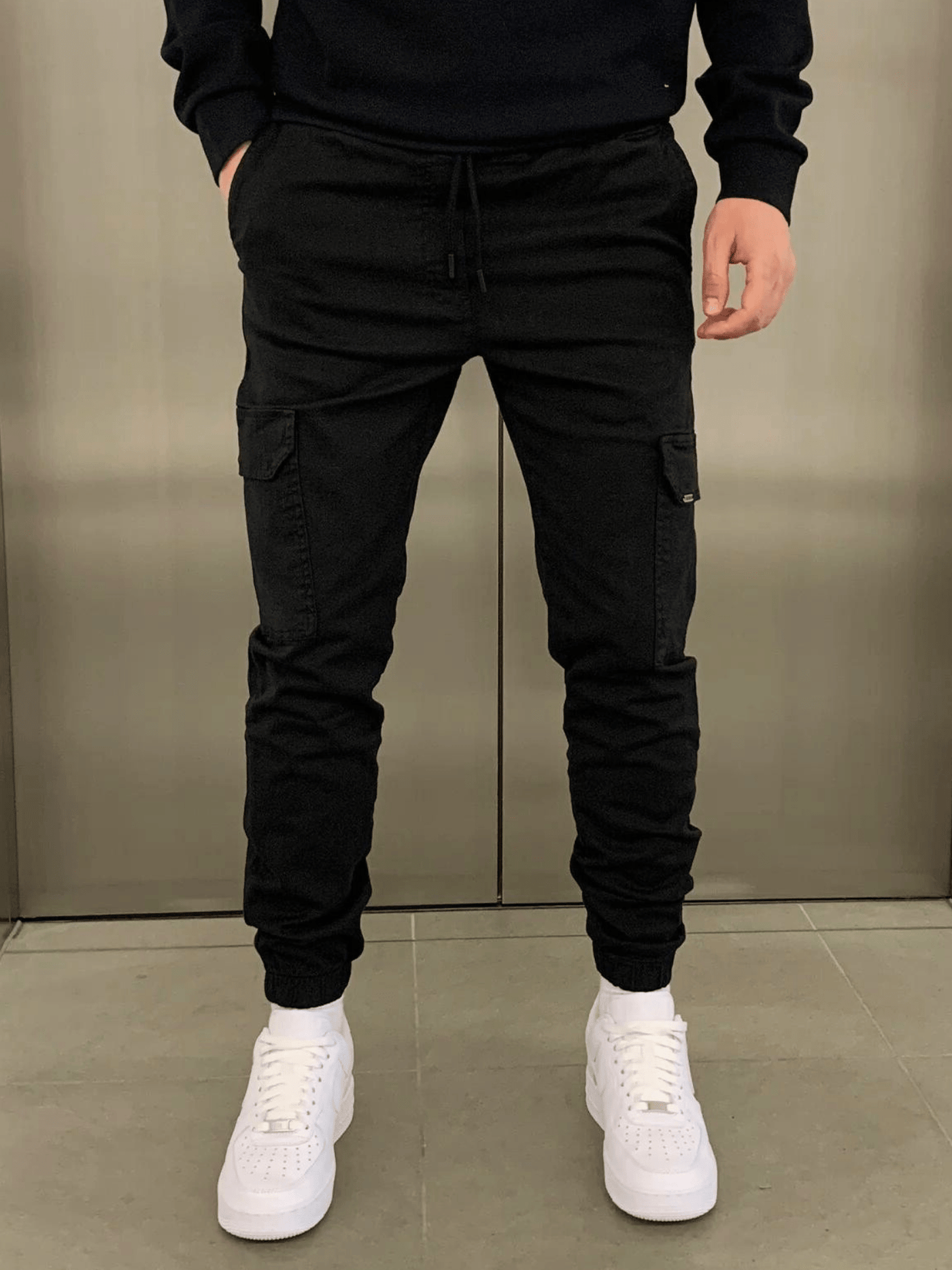 Laurent - Slank Cargo Joggers
