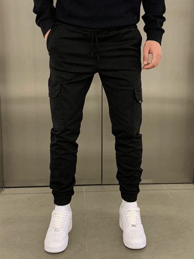 Laurent - Slank Cargo Joggers