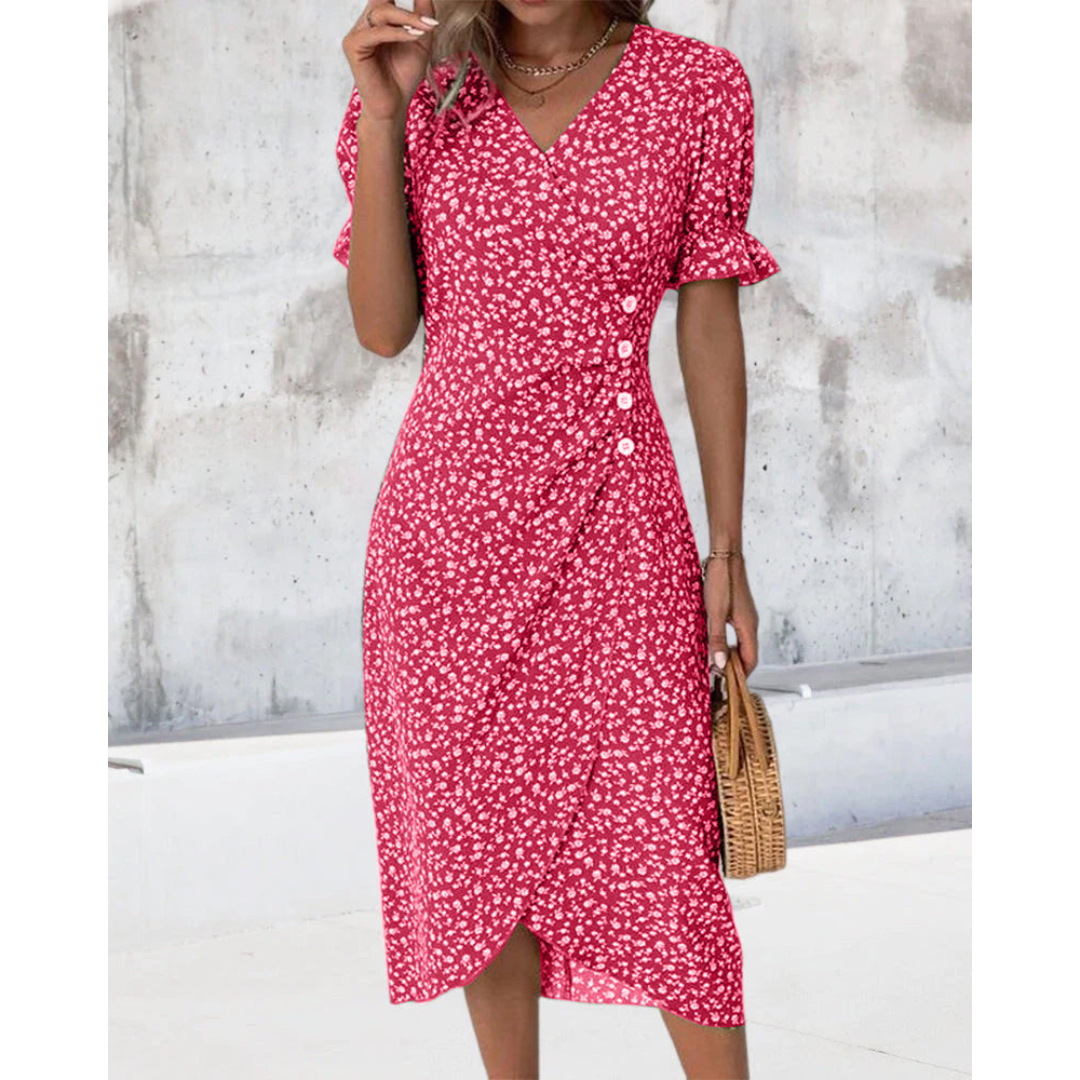 Bodil - Feminin Wrap Kjole