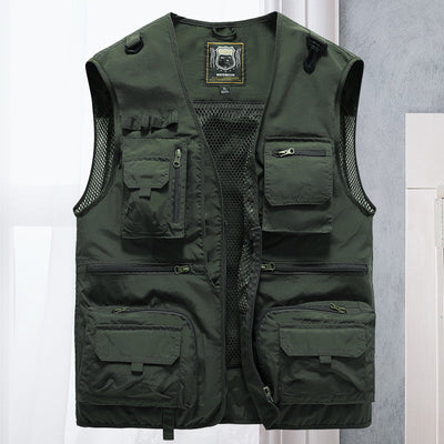 Marius - Praktisk Multi-lomme Vest