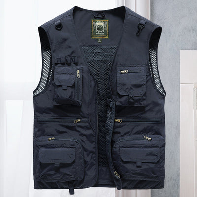 Marius - Praktisk Multi-lomme Vest