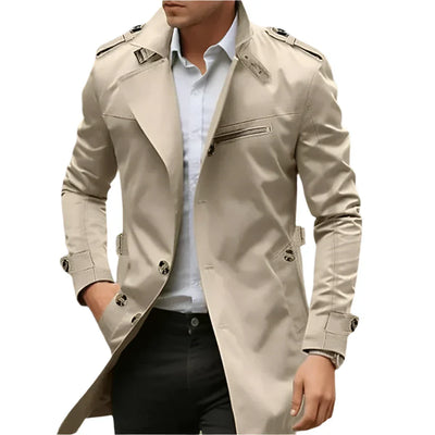 William - Tidløs Dobbelt Trenchcoat