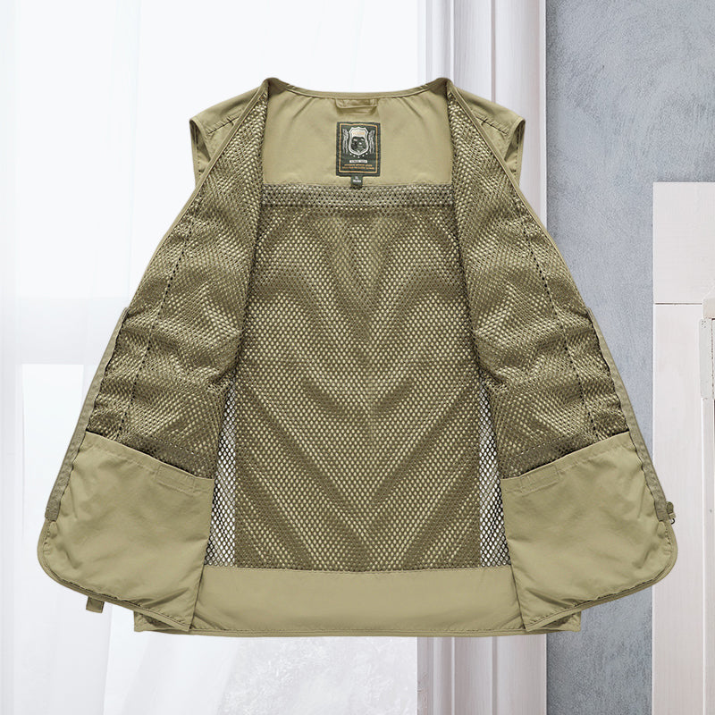 Marius - Praktisk Multi-lomme Vest