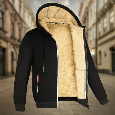 Fabian - Varm Fleece Hættejakke