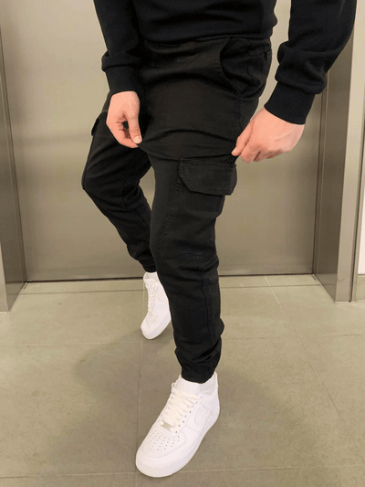 Laurent - Slank Cargo Joggers