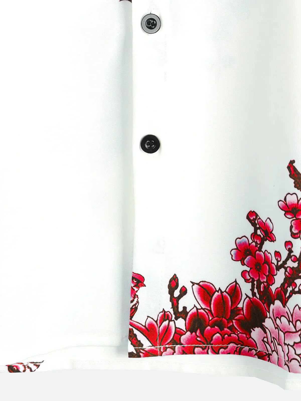 Willy - Farverig Blomsterskjorte