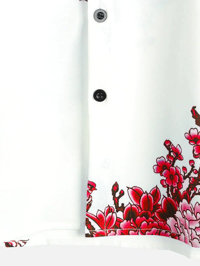 Willy - Farverig Blomsterskjorte