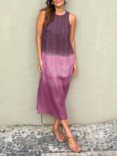 Stine - Elegant Print Kjole