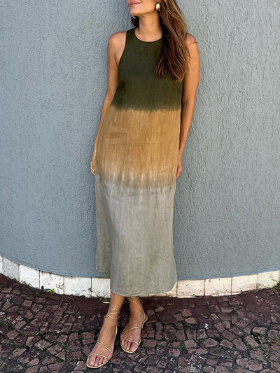 Stine - Elegant Print Kjole
