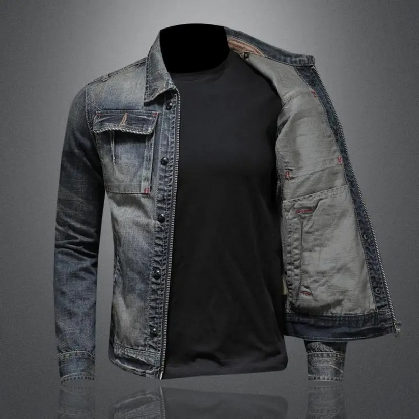 Andre - Tidløs Denimjakke