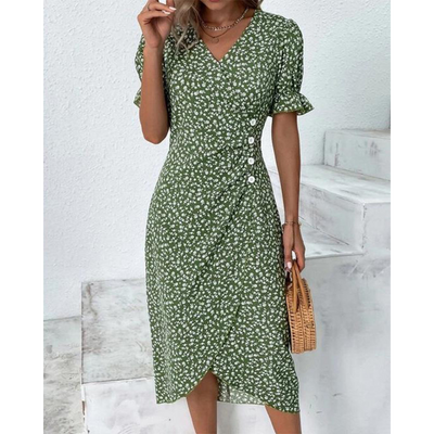 Bodil - Feminin Wrap Kjole