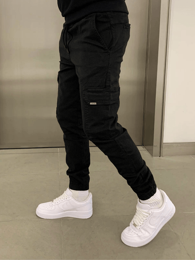 Laurent - Slank Cargo Joggers