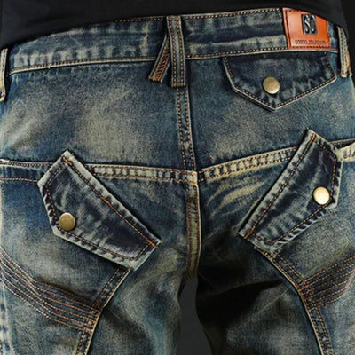 Niels - Vintage Vask Denim Bukser