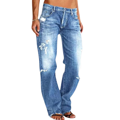 Lisbet - Afslappede Denimjeans Til Sommer