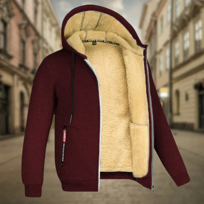Fabian - Varm Fleece Hættejakke