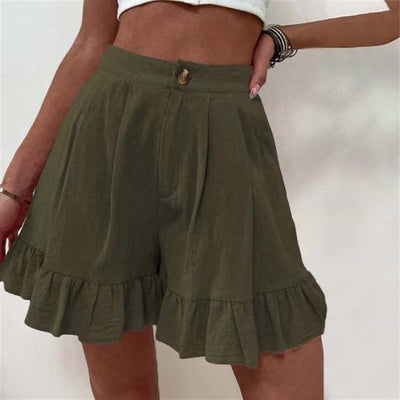Kissha - Chic Højtalje Shorts