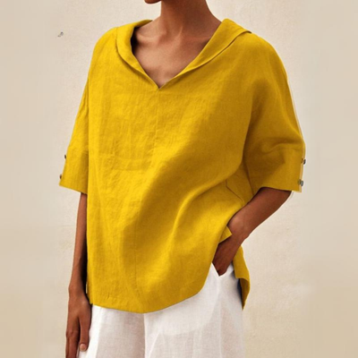 Lhinee - Afslappet Elegance Bluse