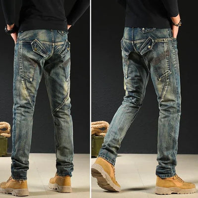 Niels - Vintage Vask Denim Bukser