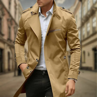 William - Tidløs Dobbelt Trenchcoat