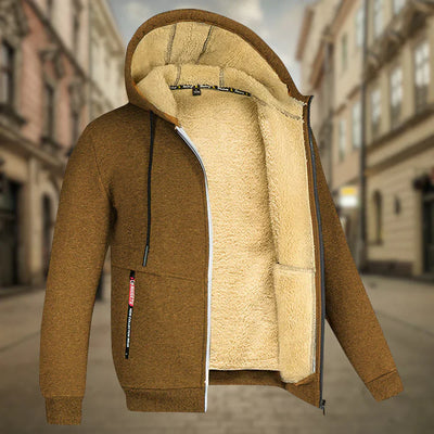 Fabian - Varm Fleece Hættejakke