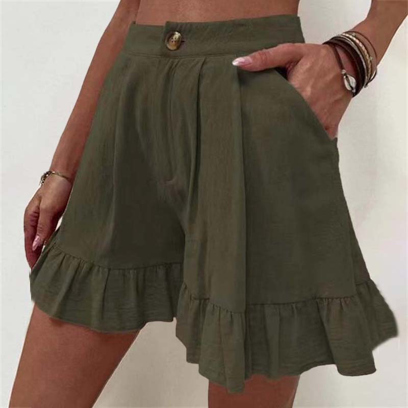 Kissha - Chic Højtalje Shorts