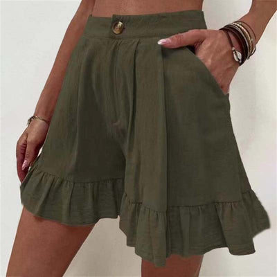 Kissha - Chic Højtalje Shorts