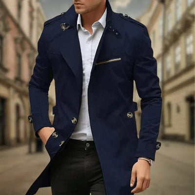 William - Tidløs Dobbelt Trenchcoat