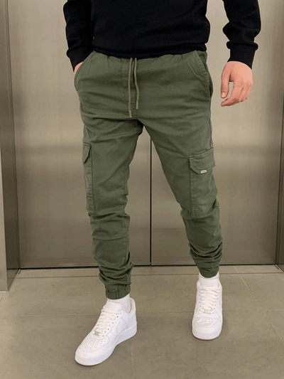 Laurent - Slank Cargo Joggers