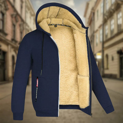 Fabian - Varm Fleece Hættejakke