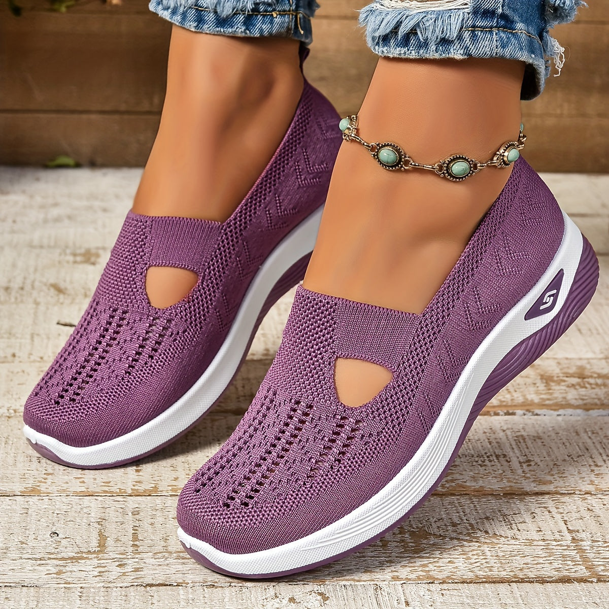 Poppy - Komfortable Slip-On Sko