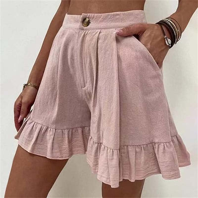 Kissha - Chic Højtalje Shorts