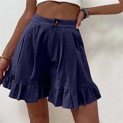 Kissha - Chic Højtalje Shorts