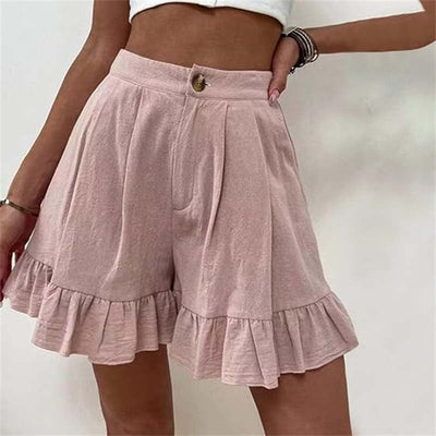 Kissha - Chic Højtalje Shorts