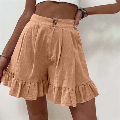 Kissha - Chic Højtalje Shorts