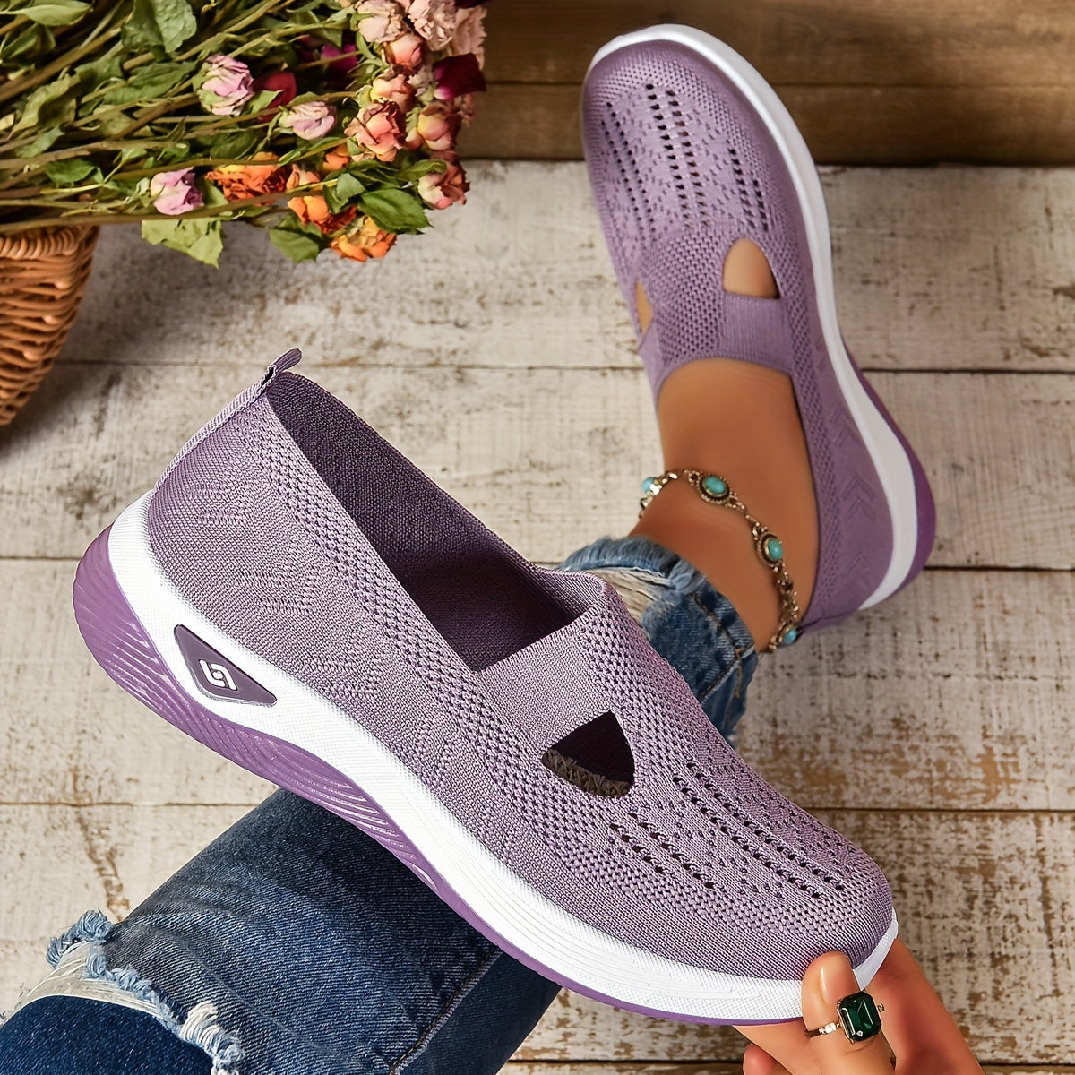 Poppy - Komfortable Slip-On Sko