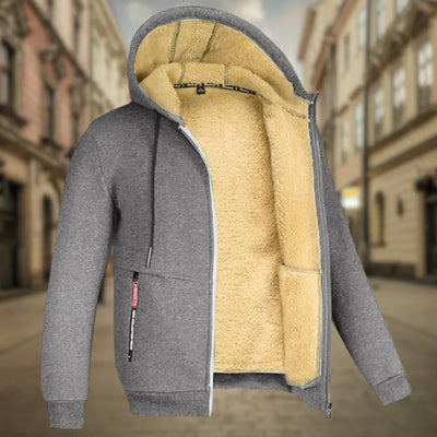 Fabian - Varm Fleece Hættejakke