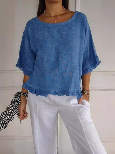 Claudia - Ubesværet Elegant Bluse