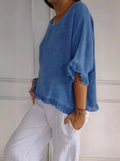 Claudia - Ubesværet Elegant Bluse