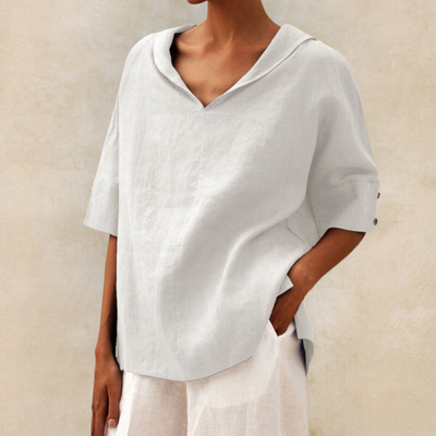 Lhinee - Afslappet Elegance Bluse