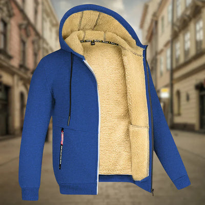 Fabian - Varm Fleece Hættejakke
