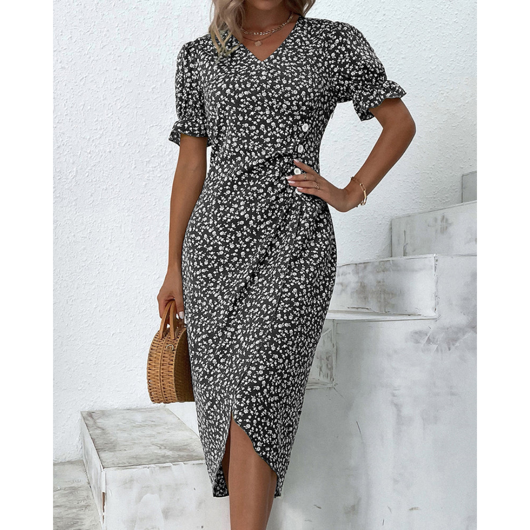 Bodil - Feminin Wrap Kjole