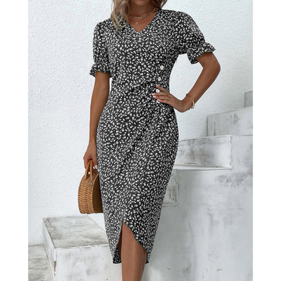 Bodil - Feminin Wrap Kjole