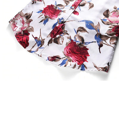 Henry - Elegant Blomster Skjorte
