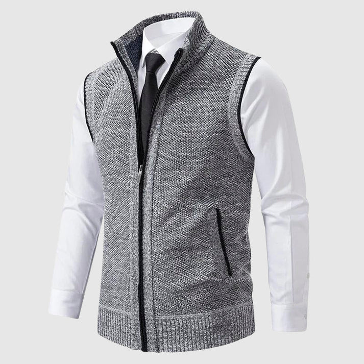 Louis - Elegant Strikvest til Mænd