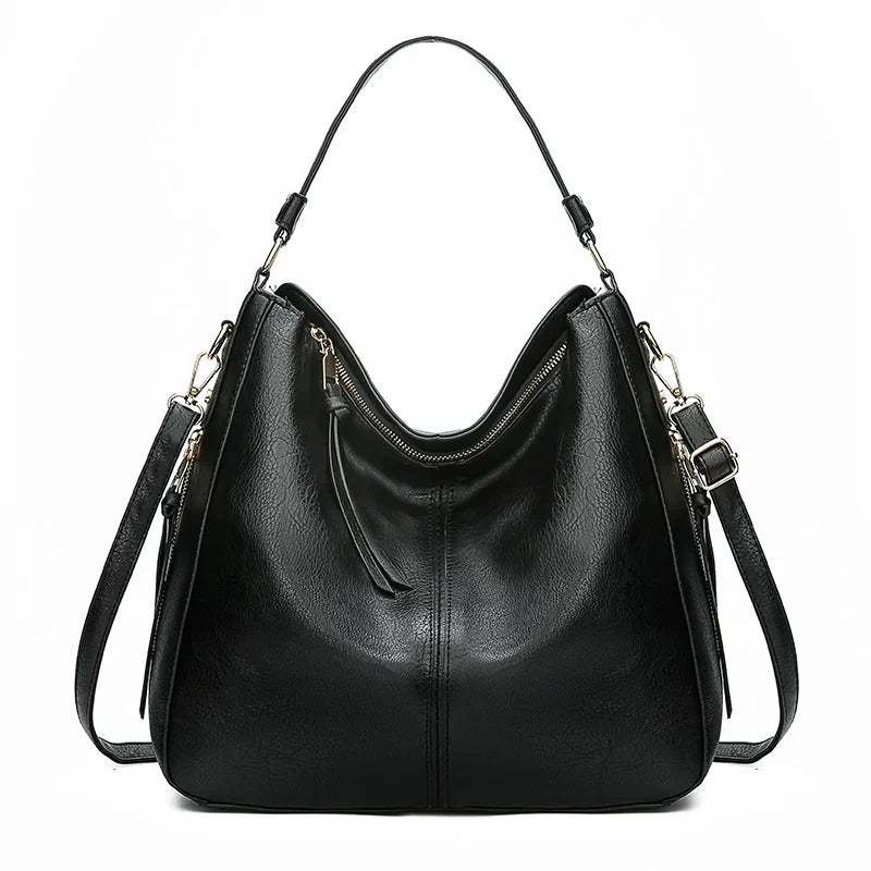 Harriet - Vintage Vegan Skuldertaske