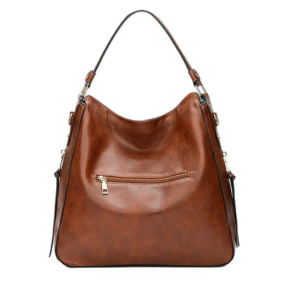 Harriet - Vintage Vegan Skuldertaske