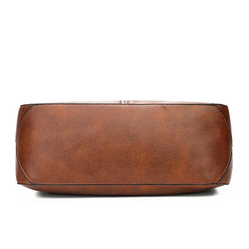 Harriet - Vintage Vegan Skuldertaske