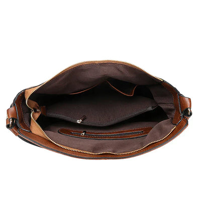 Harriet - Vintage Vegan Skuldertaske